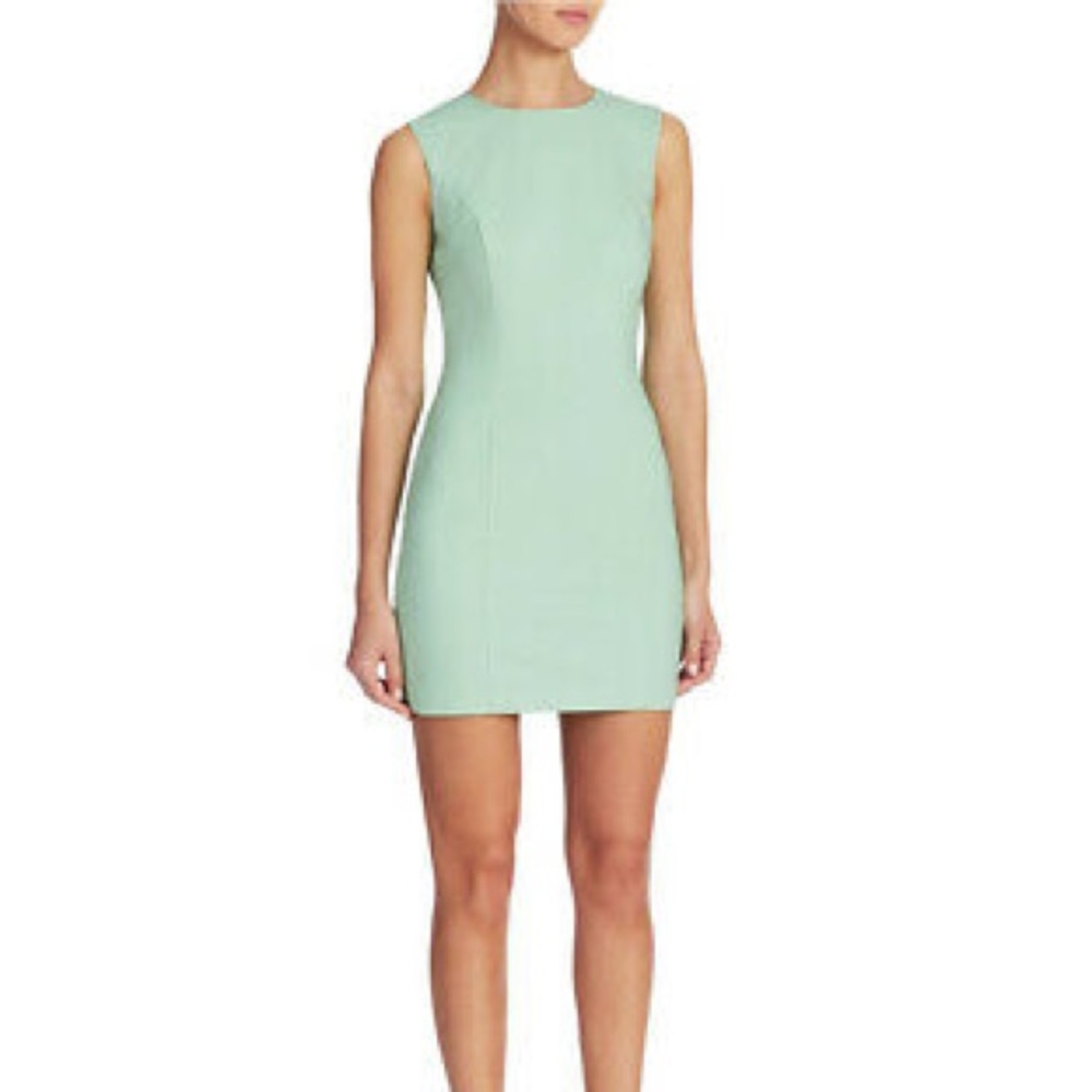 French Connection  sheath dress mint green